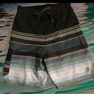Ocean Current Boys Swim Trunks